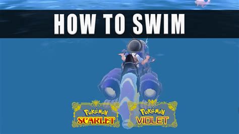 How to Swim in Pokemon Scarlet: A Dive into the Depths of Adventure