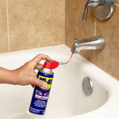 Why Spray WD-40 in Faucet: And Why Not to Use It as a Salad Dressing